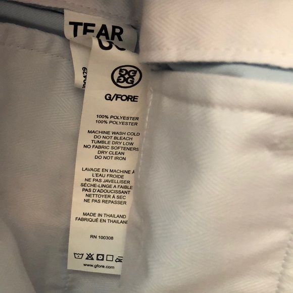 GFORE MENS Golf Shorts - Picture 3 of 3